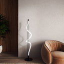 Kuzco Cursive FL95360-BK 12 Inch LED Floor Lamp 2