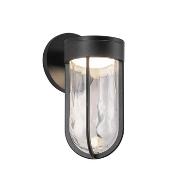Kuzco Davy EW17627-BK 9 Inch LED Exterior Wall Sconce 1