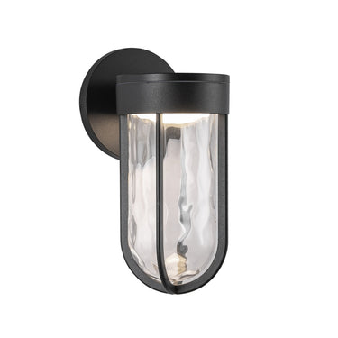 Kuzco Davy EW17627-BK 9 Inch LED Exterior Wall Sconce