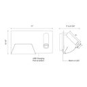 Kuzco Dorchester WS16811R 11 Inch LED Wall Sconce 2