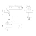 Kuzco Downey SF15701 2 Inch LED Semi-Flush Mount 2