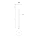 Kuzco Elixir PD15415 15 Inch LED Pendant 2