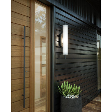 Kuzco Estes EW72724-BK 24 Inch LED Exterior Wall Sconce 1