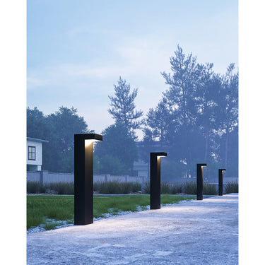 Kuzco Evans EB45624-BK-UNV 24 Inch LED Exterior Bollard 5