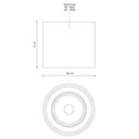 Kuzco Falco FM10605-UNV 5 Inch LED Flush Mount 4