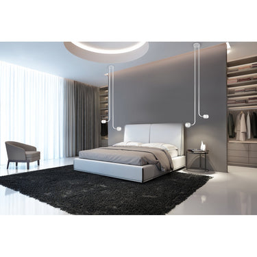 Kuzco Flux MP46608-GWH 16 Inch LED Multi Pendant 1