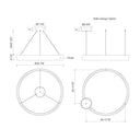 Kuzco Halo PD22735 35 Inch LED Pendant 2