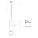 Kuzco Huron PD95108 8 Inch LED Pendant 2