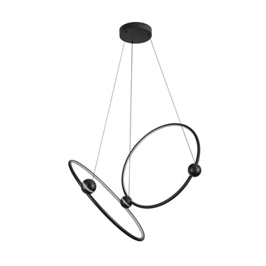 Kuzco Isho CH17702-BK-UNV 2 Head LED Chandelier 1