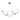 Kuzco Isho CH17703-BK-UNV 3 Head LED Chandelier