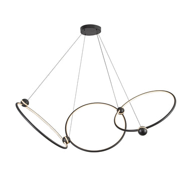 Kuzco Isho CH17703-BK-UNV 3 Head LED Chandelier