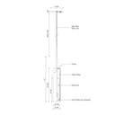 Kuzco Jarvis 41411 3 Inch Pendant 2