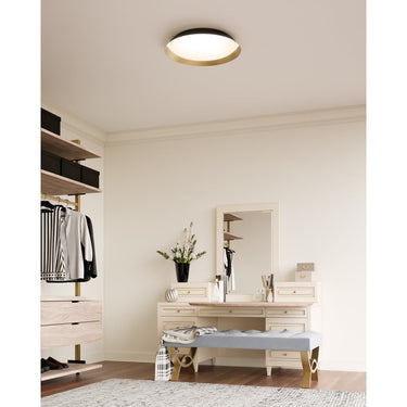 Kuzco Jasper FM43419 19 Inch LED Flush Mount 1