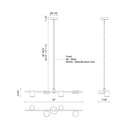 Kuzco Jayden LP96840 40 Inch LED Linear Pendant 2