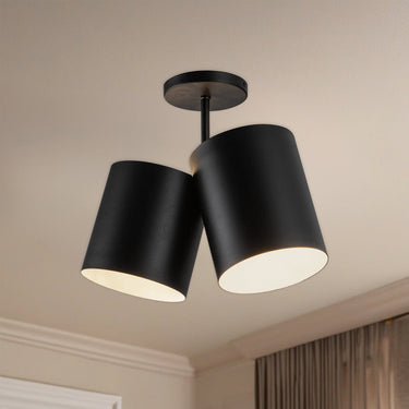 Kuzco Keiko SF58814 14 Inch Semi-Flush Mount 12