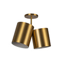 Kuzco Keiko SF58814 14 Inch Semi-Flush Mount 1