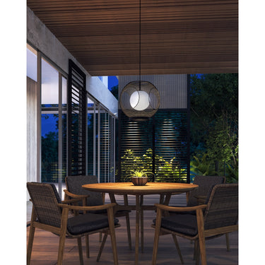 Kuzco Kona EP56913-BK/OP 13 Inch Exterior Pendant 1