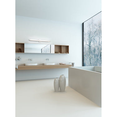 Kuzco Latitude-Slim VL4737-CH 37 Inch LED Vanity Light 1