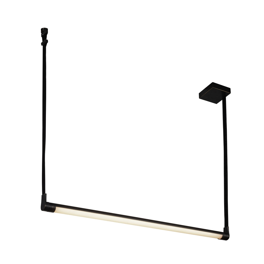41 Inch Led Kuzco Laurence LP46841 41 Inch LED Linear Pendant Vintage Brass ...