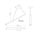 Kuzco Lex LP68124 24 Inch LED Linear Pendant 4