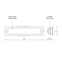 Kuzco Lighthouse VL0118 18 Inch LED Vanity Light 1