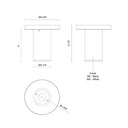 Kuzco Lorna 4-in (2-in Dia.) Ceiling Mount 6