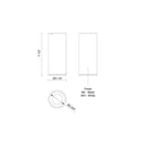 Kuzco Lorna 7-in (3-in Dia.) Flush Mount 4