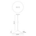 Kuzco Luiz TRP73915-4K 15 Inch Trilo Track Pendant 1