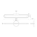 Kuzco Marlon VL63724 24 Inch LED Vanity Light 1