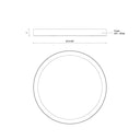 Kuzco Mio FM47712-WH-5CCT 12 Inch LED Flush Mount 4