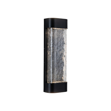 Kuzco Moondew EW75718-BK 18 Inch LED Exterior Wall Sconce 1
