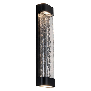 Kuzco Moondew EW75724-BK 24 Inch LED Exterior Wall Sconce 3