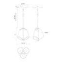 Kuzco Mulberry PD62511 11 Inch LED Pendant 4