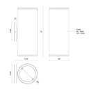 Kuzco Nordic 12-in (5-in Dia.) Exterior Wall 3