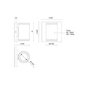 Kuzco Nordic 4-in (2-in Dia.) Exterior Wall 3