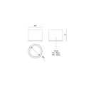 Kuzco Nordic 4-in (5-in Dia.) Exterior Ceiling 2