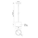 Kuzco Nordic 4-in (5-in Dia.) Exterior Pendant 2