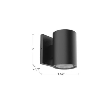 Kuzco Nordic 5-in Exterior Wall Sconce 1