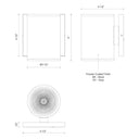 Kuzco Nordic 5-in Exterior Wall Sconce 2