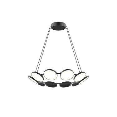 Kuzco Novel CH72225-BK-UNV-010 25 Inch LED Chandelier