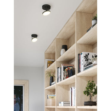 Kuzco Novel SF72205-BK-UNV 5 Inch LED Semi-Flush Mount 2