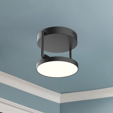 Kuzco Novel SF72205-BK-UNV 5 Inch LED Semi-Flush Mount 3