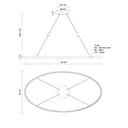 Kuzco Ovale LP79153 53 Inch LED Linear Pendant 6