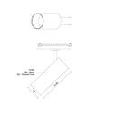 Kuzco Paolo TRS25925 25 Inch Trilo Track Directional Light 1
