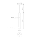 Kuzco Pendula PD7716 16 Inch LED Pendant 2