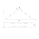 Kuzco Piazza PD88548 48 Inch LED Pendant 2
