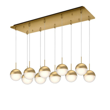 Kuzco Pluto 4-in 10 Head Multi Pendant 1