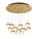 Kuzco Pluto 4-in 13 Head Multi Pendant 4