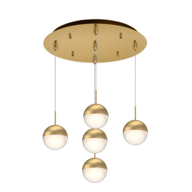 Kuzco Pluto 4-in 5 Head Multi Pendant 1
