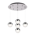 Kuzco Pluto 4-in 5 Head Multi Pendant 2